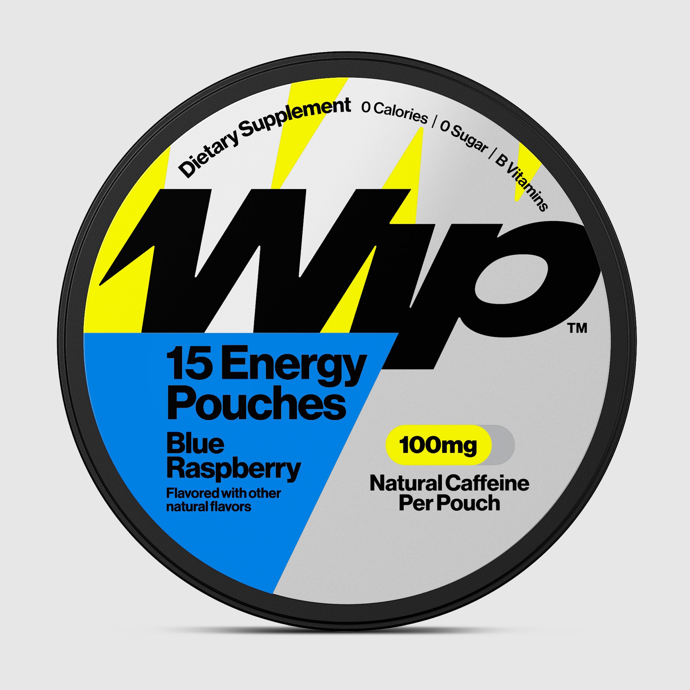 Blue Raspberry- 15 Energy Pouches – Wip