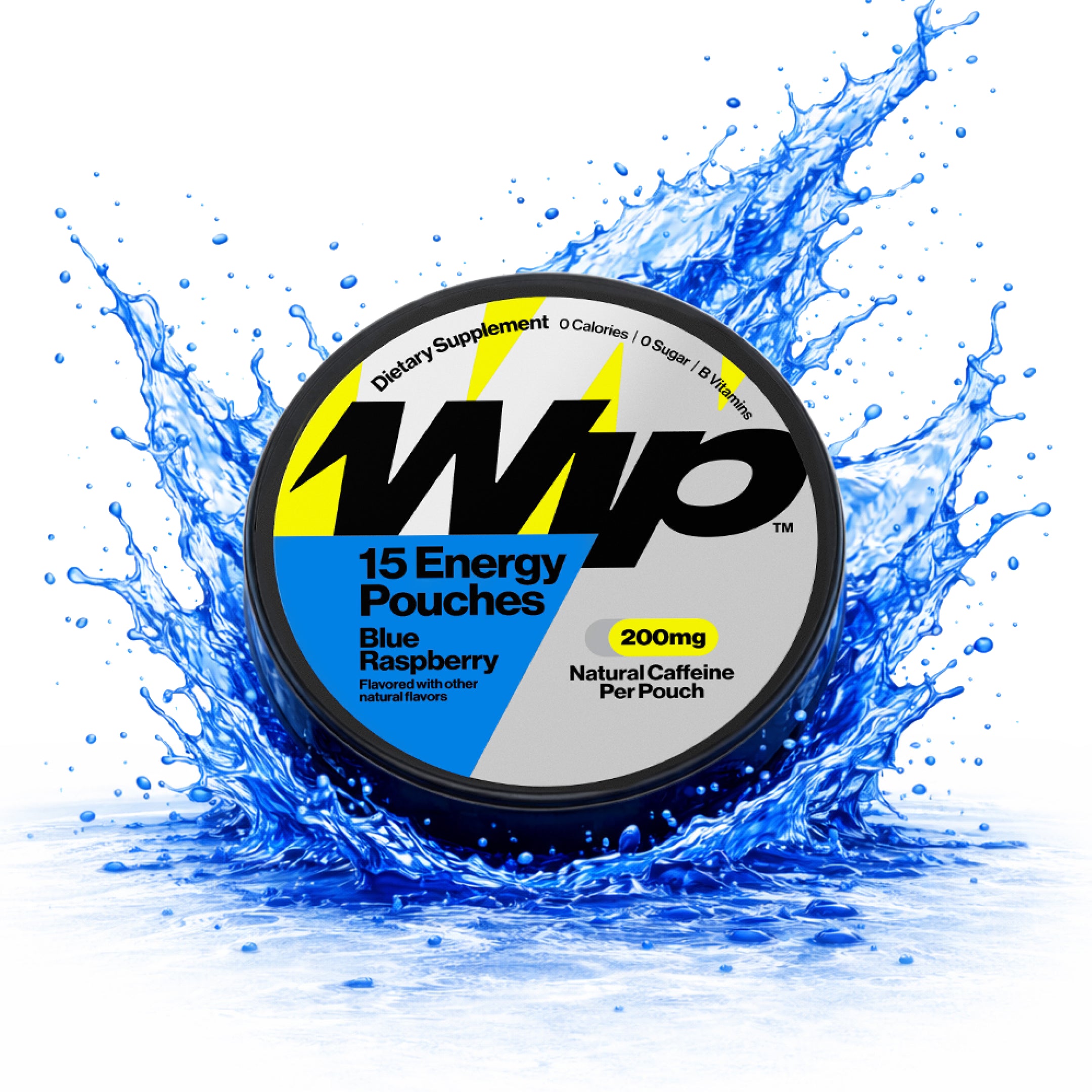 Blue Raspberry - 15 Energy Pouches – Wip