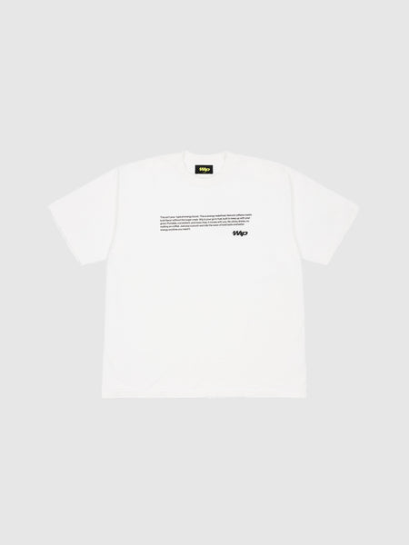 Wip Designed By Bossi: Explanation Tee