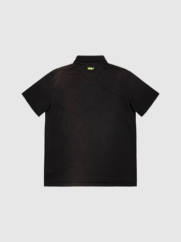 Wip Designed By Bossi: Radiating W Rhinestone Polo