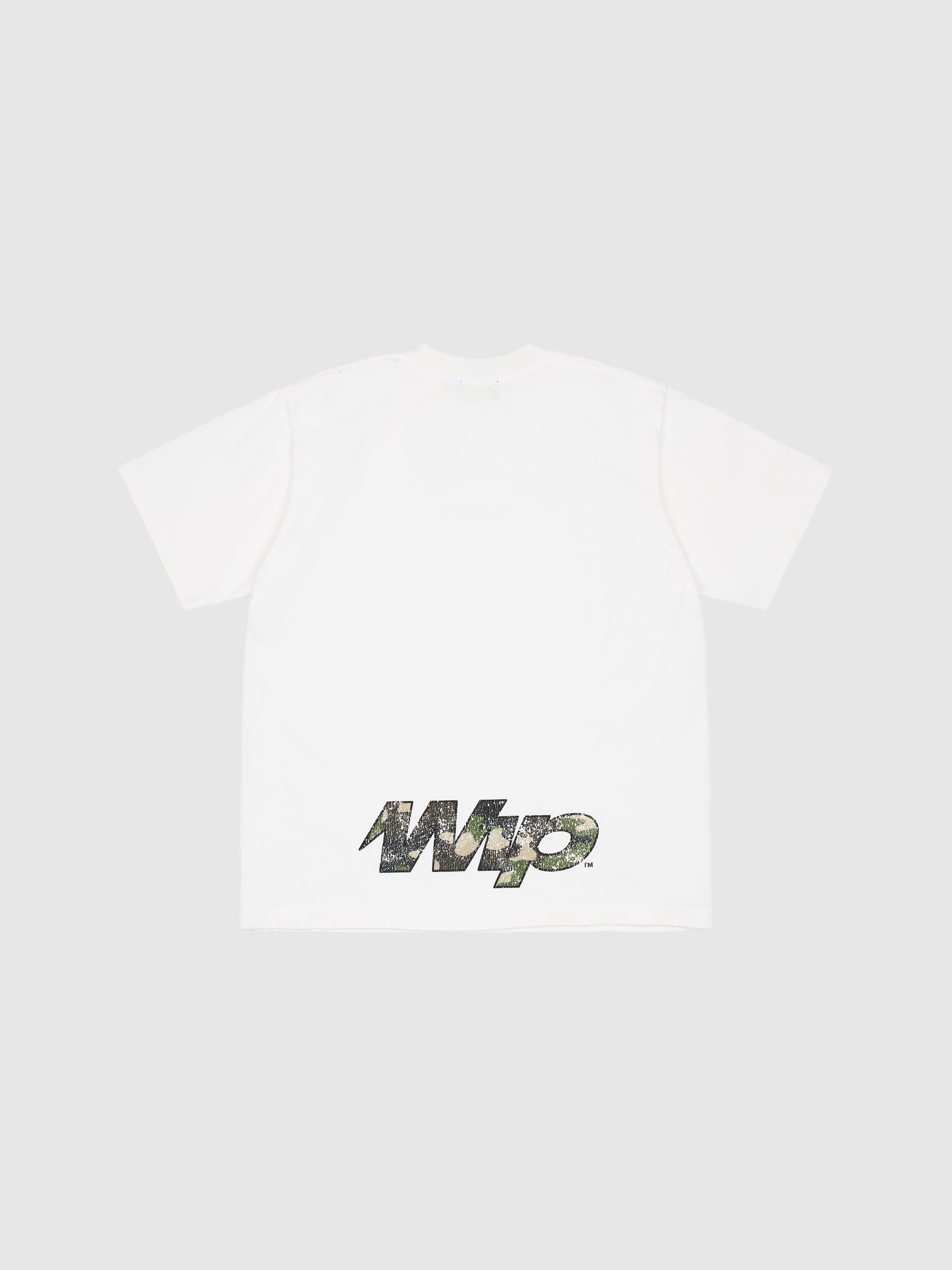 Wip Designed By Bossi: White GBA Tee