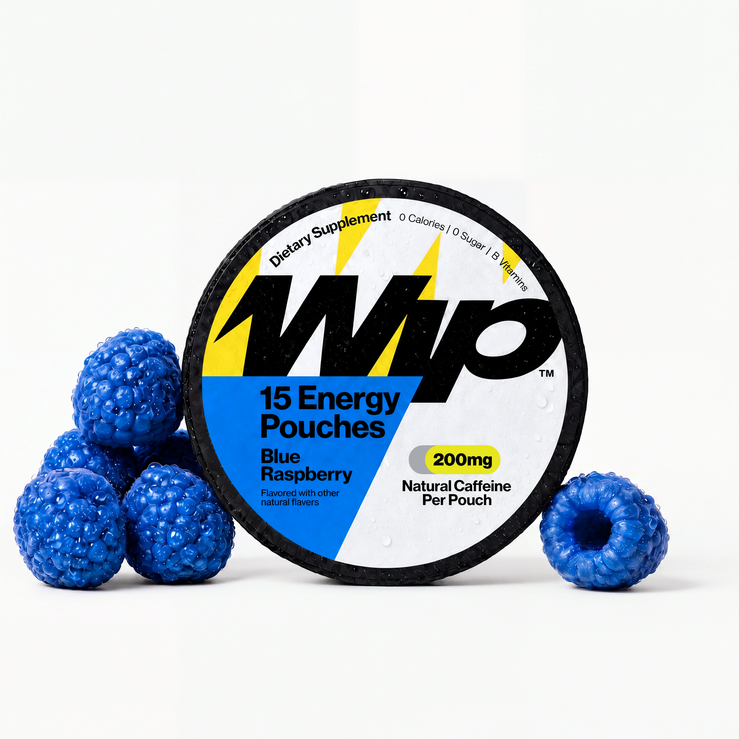 Blue Raspberry - 15 Energy Pouches