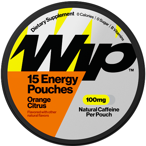 Wip Blue Raspberry Blue Raspberry - 15 Energy Pouches – Wip