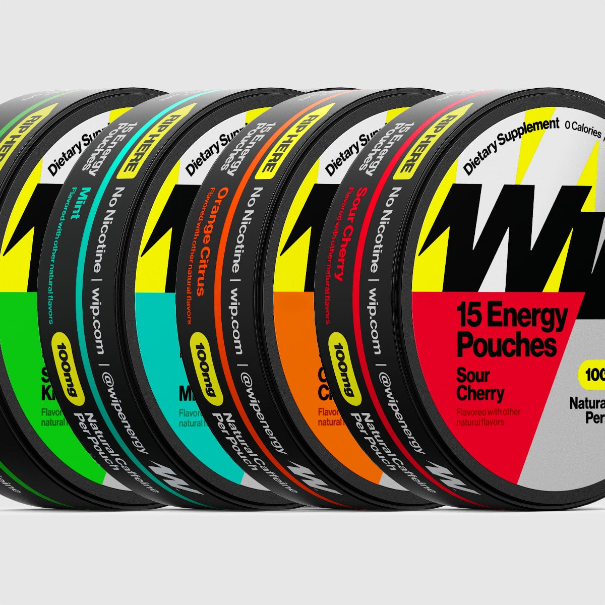 Blue Raspberry - 15 Energy Pouches